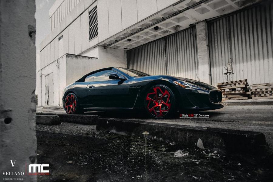  Maserati GranTurismo by MC Customs on Vellano Wheels 2014 года  (фото 3 из 13)